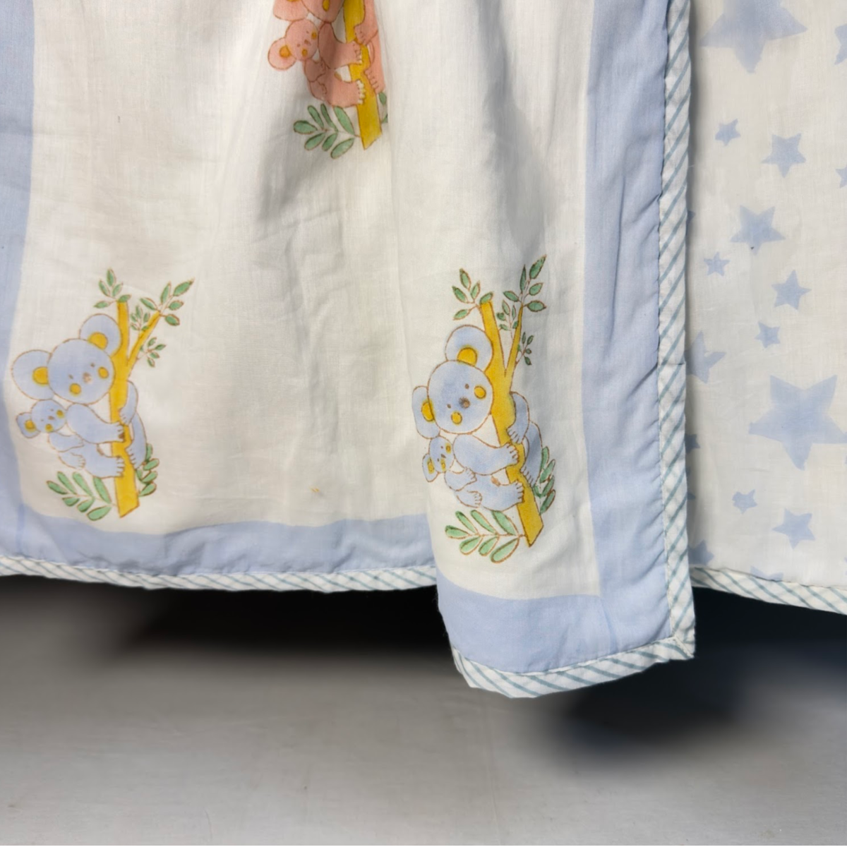 Mulmul 5-Pc Cot Bedding Set (Dohar) - Koala