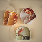 Silicone Rainbow Plate
