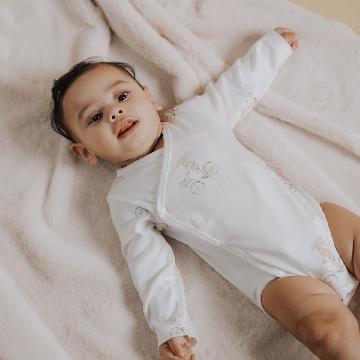Organic Cotton Kimono Romper (Pack of 2)