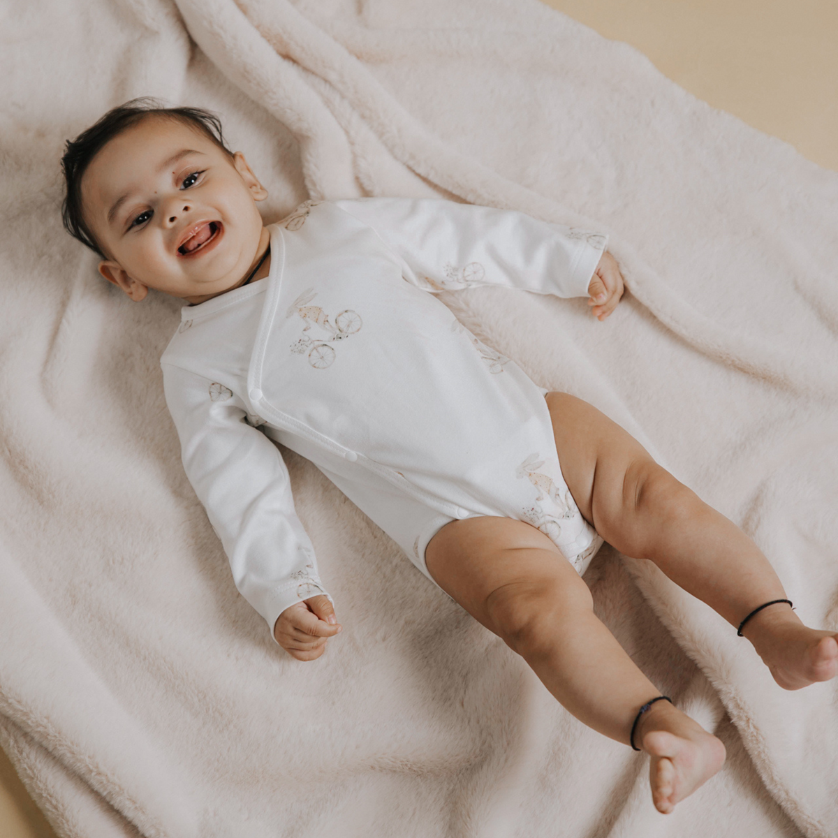 Organic Cotton Kimono Romper (Pack of 2)