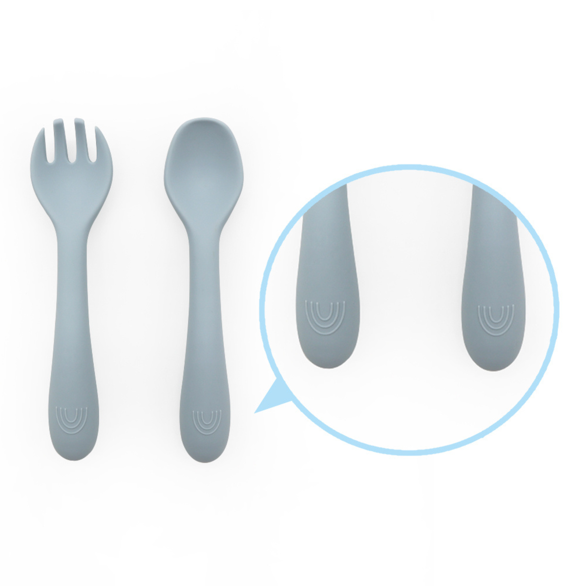 Baby Silicone Cutlery