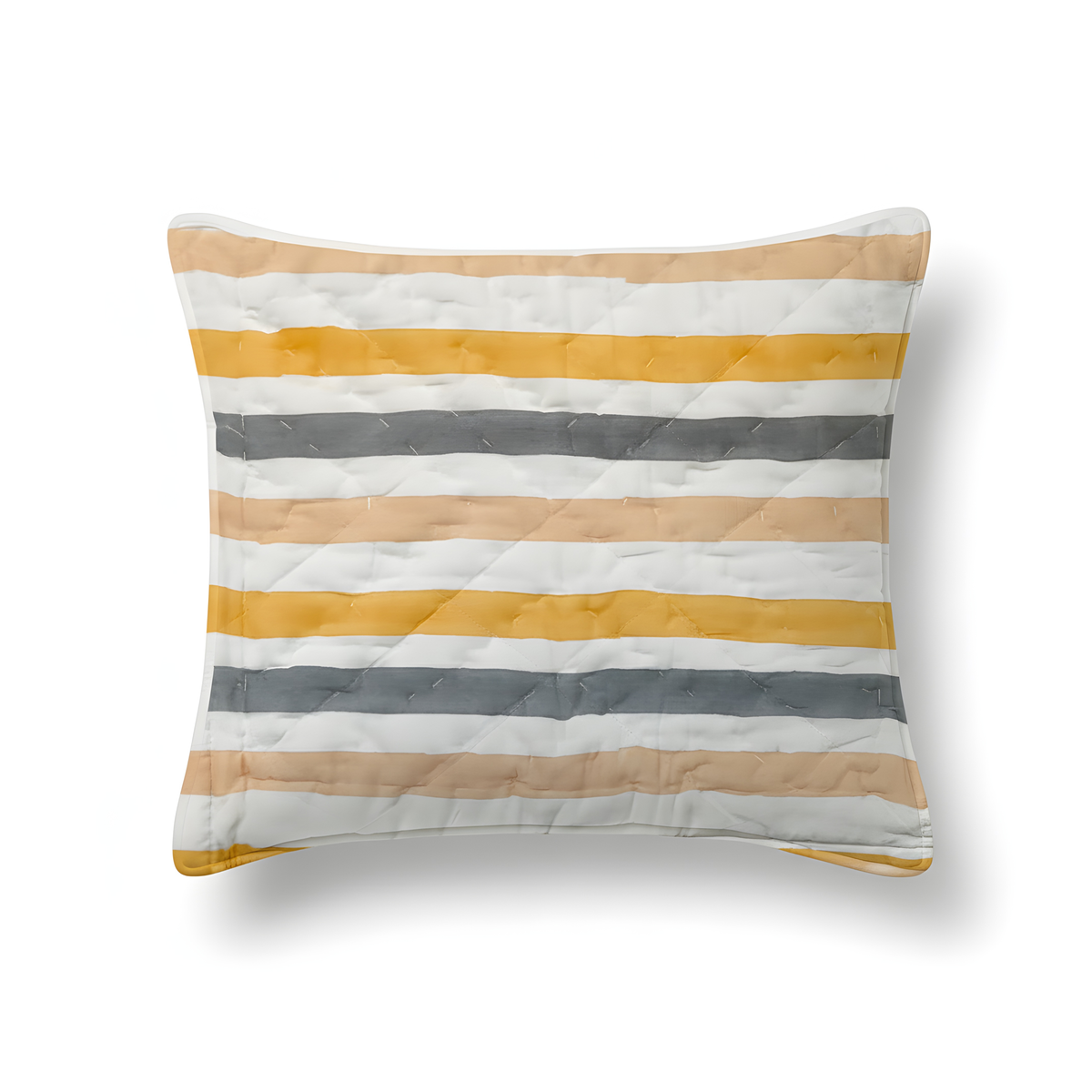 Mulmul 5-Pc Cot Bedding Set (Dohar) - Soft Rainbow