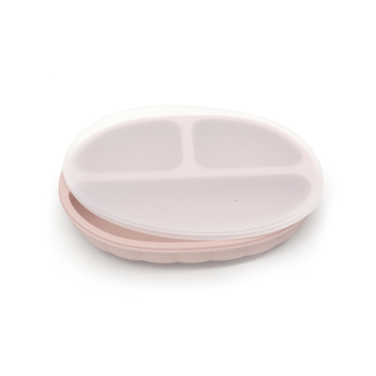 Silicone Grid Plate + Lid