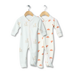 Organic Cotton Footed Onesie (Pack of 2)