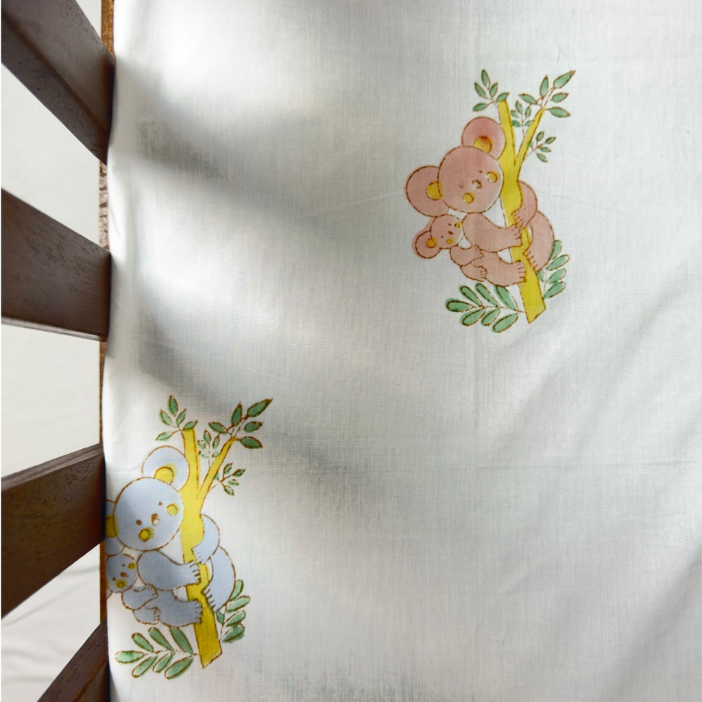 Organic Cotton 4-Pc Mini Cot Set - Koala