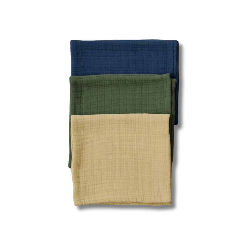 Muslin Wash Cloth - Pack of 3