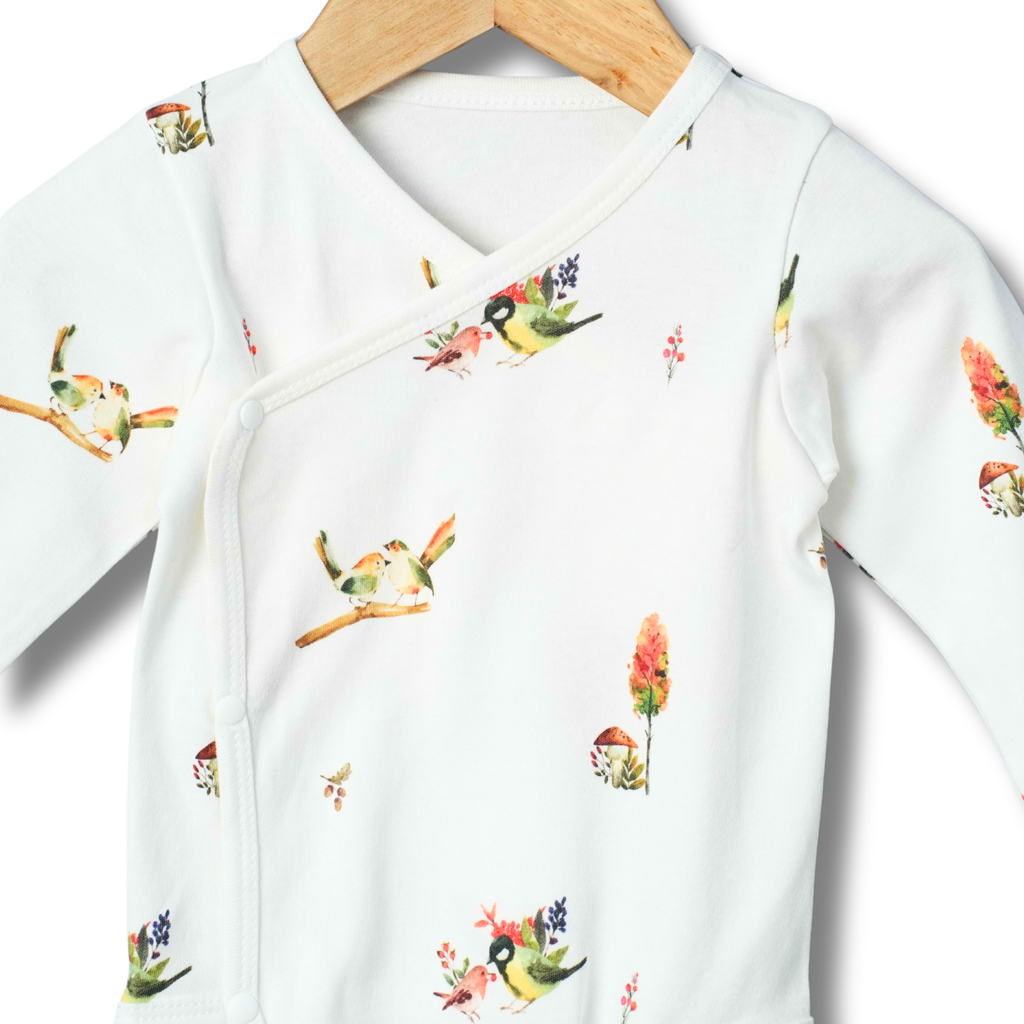 Organic Cotton Kimono Romper (Pack of 2)