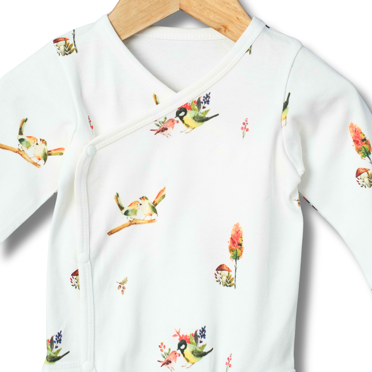 Organic Cotton Kimono Romper (Pack of 2)