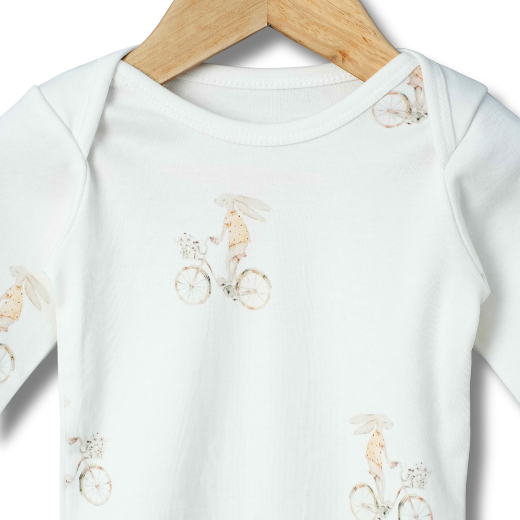 Organic Cotton Long Sleeve Bodysuit (Pack of 2)