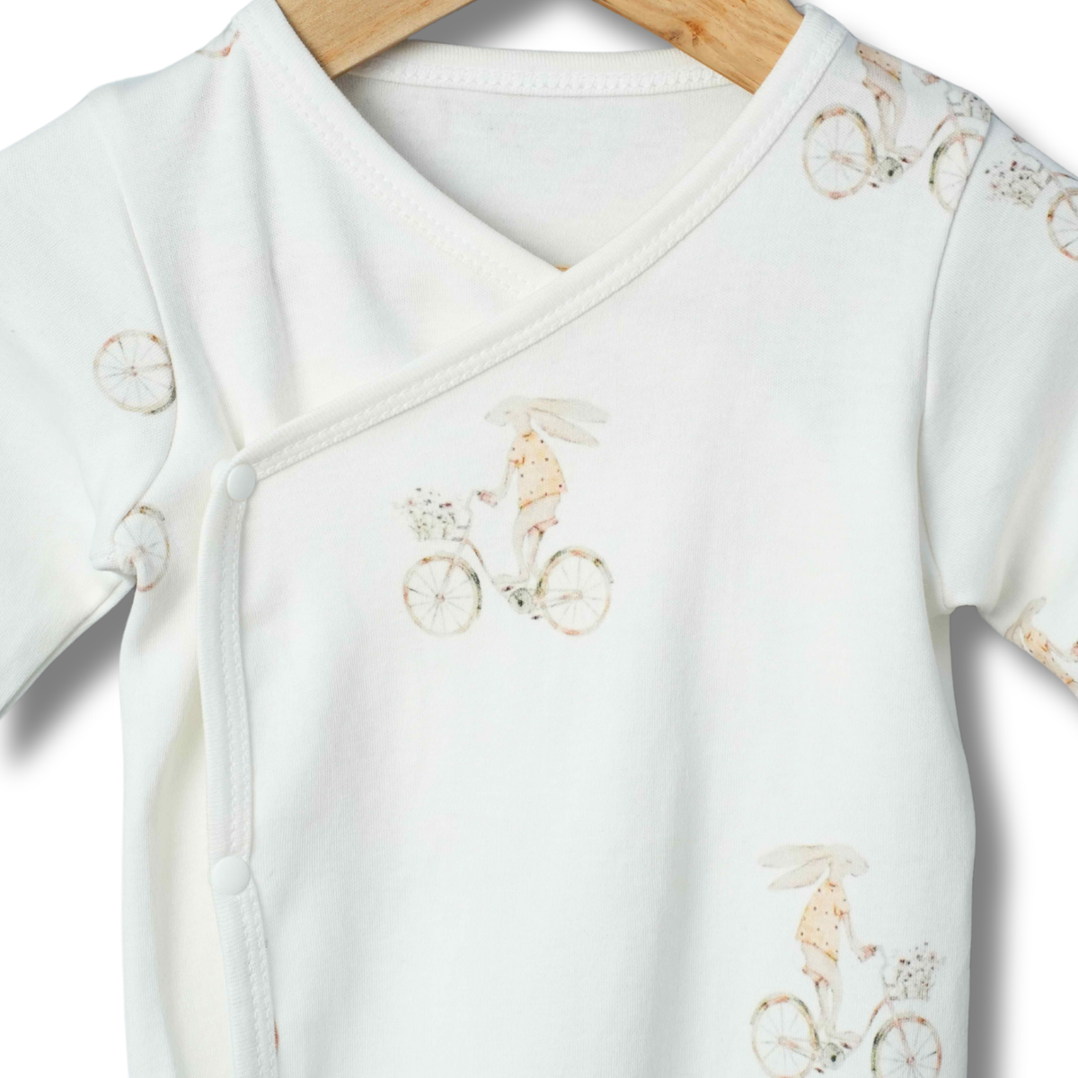Organic Cotton Kimono Romper (Pack of 2)