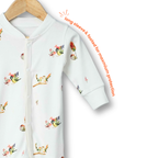 Organic Cotton Footed Onesie - Nature's Melody
