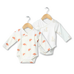 Organic Cotton Kimono Romper (Pack of 2)