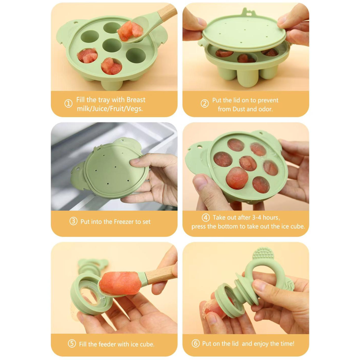 BLW Animal Ice Tray