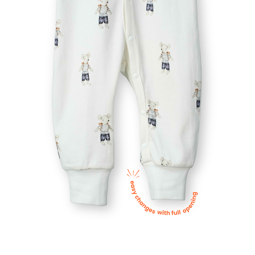 Organic Cotton Classic Romper - Ratatouille