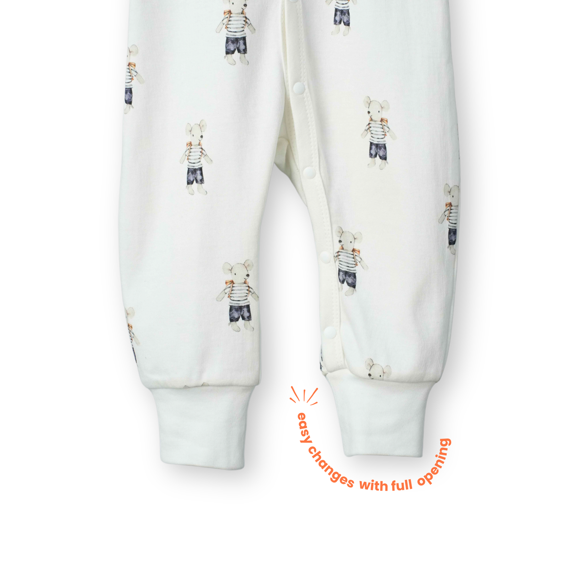 Organic Cotton Classic Romper - Ratatouille