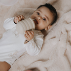 Organic Cotton Kimono Romper - Bunny Bloom