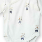 Organic Cotton Kimono Romper - Ratatouille