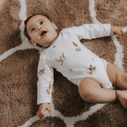 Organic Cotton Long Sleeve Bodysuit - Nature's Melody