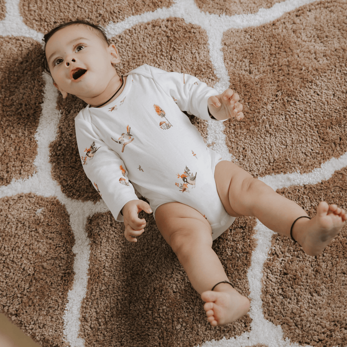Organic Cotton Long Sleeve Bodysuit (Pack of 2)