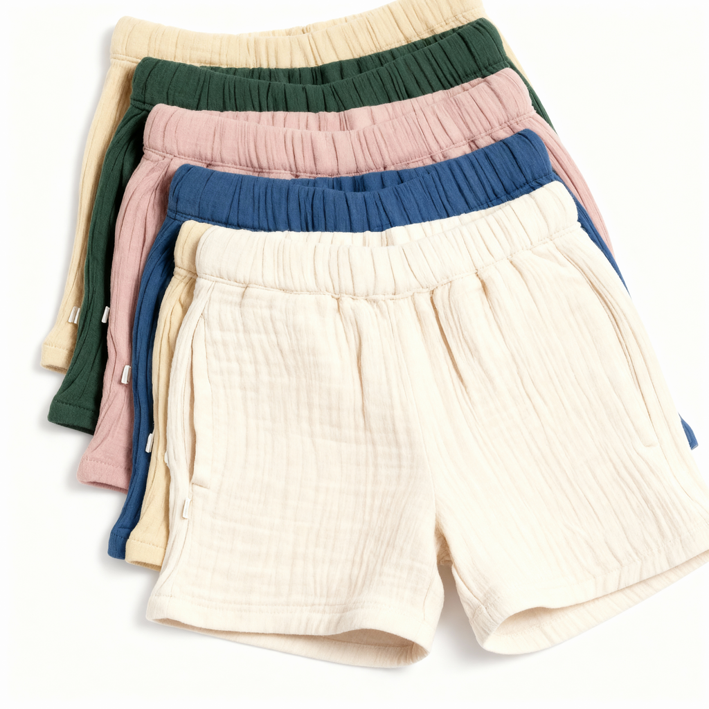 Muslin Pocket Lounge Shorts