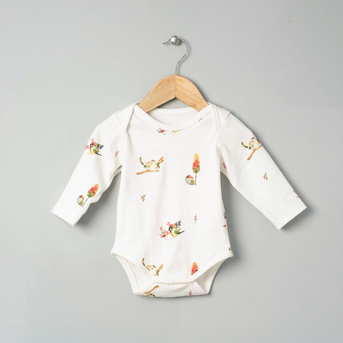 Organic Cotton Long Sleeve Bodysuit (Pack of 2)
