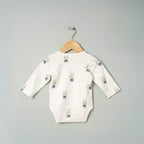 Organic Cotton Kimono Romper - Ratatouille