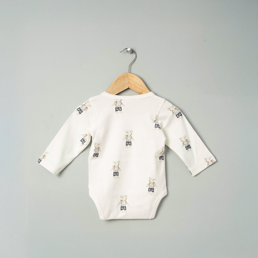 Organic Cotton Kimono Romper (Pack of 2)