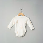 Organic Cotton Kimono Romper - Bunny Bloom