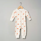 Organic Cotton Classic Romper - Croissant Candy